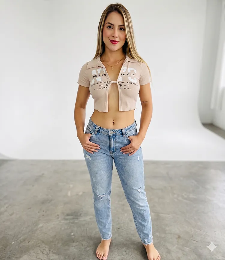 Blusa Polo Ny Café