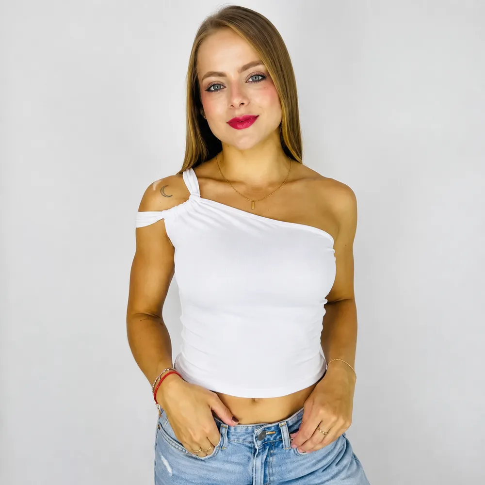 Top Nora Blanco