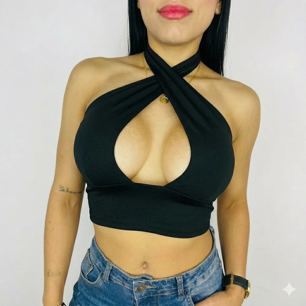 Top Tamara Negro