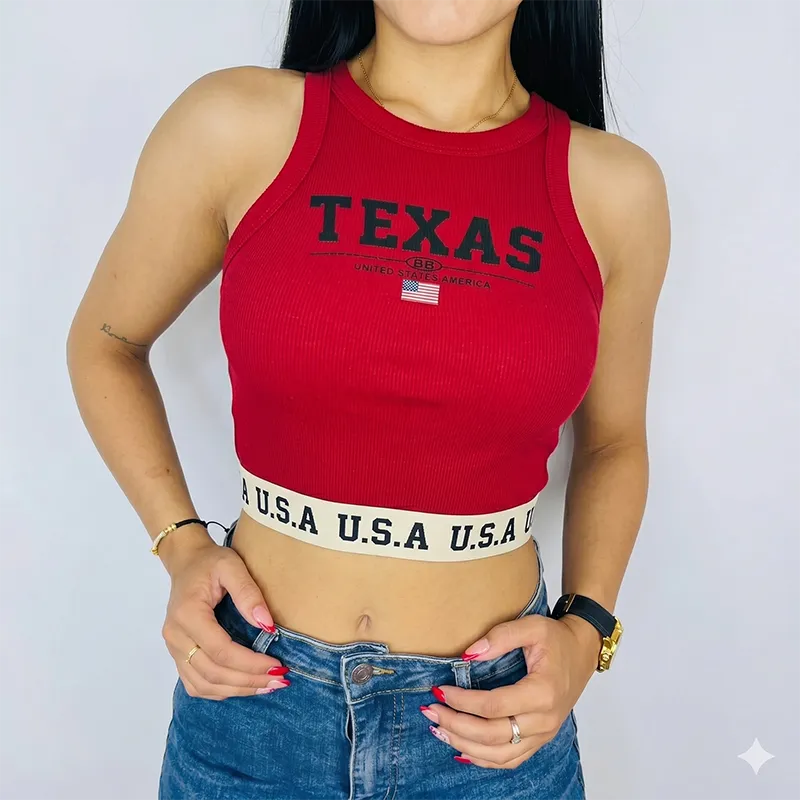 Top Texas - Rojo