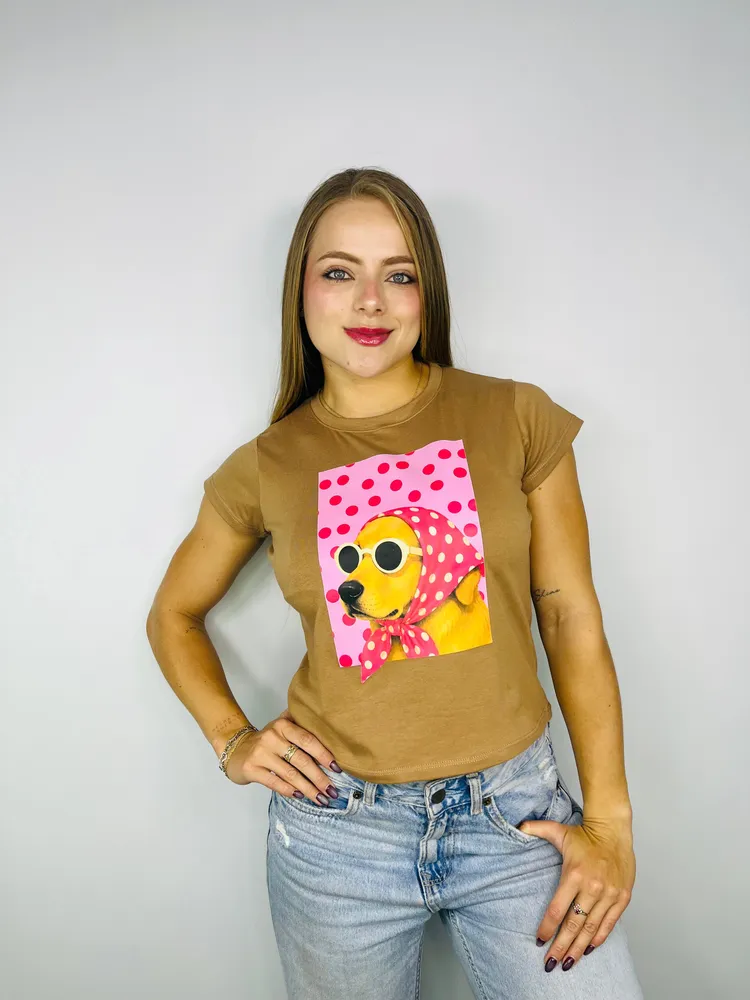 Blusa Lovely Café