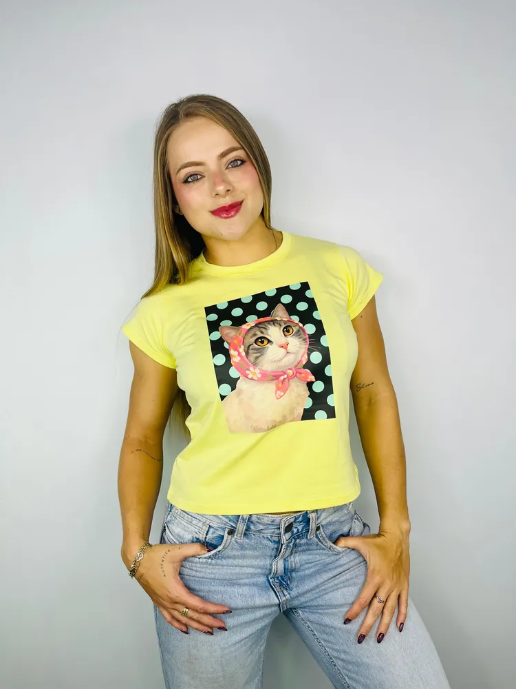 Blusa Lovely Amarillo