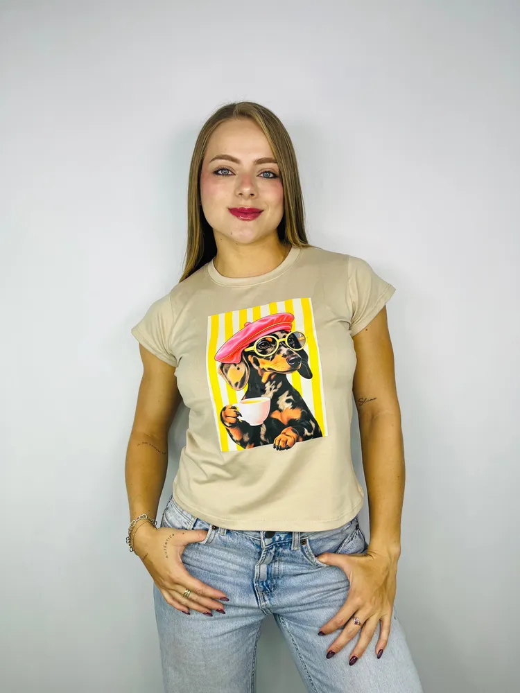 Blusa Lovely Camel