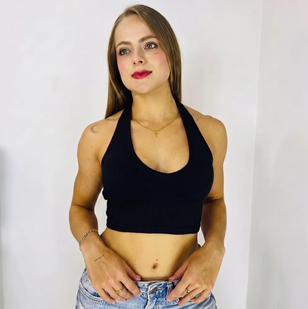 Top Aura Negro